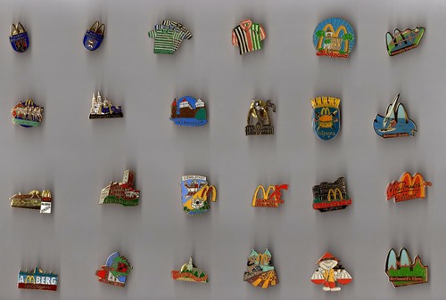 Mcdonald mac donald s - donald's, pins