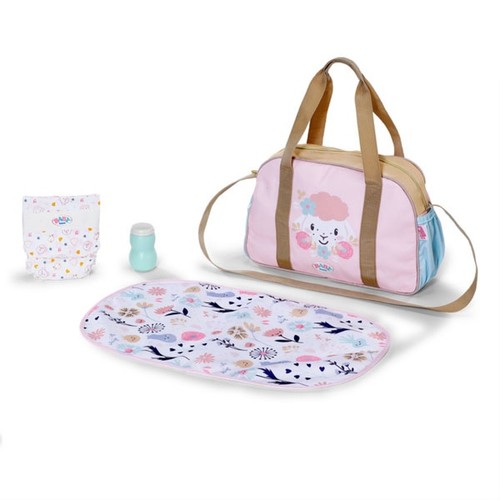 Baby born wickeltasche blumen - baby,