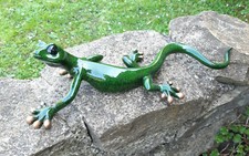 57cm frecher Leguan Eidechse Echse Gecko Figur Polystone B-Ware REDUZIERT