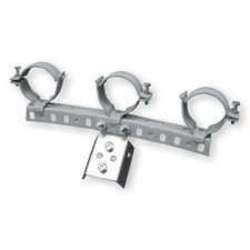 Gibertini Schielhalter 3-fach vormontiert, Multifeedschiene für 3 LNBs