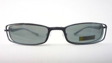2in1 Brillenfassung mit Magnetsonnenclip Sonnenbrille leicht praktisch Gr. M