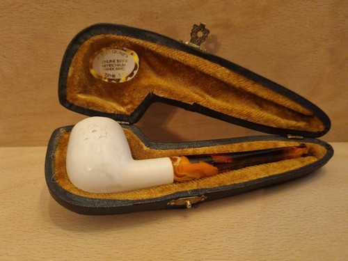 Blockmeerschaum pfeife - blockmeerschaum,