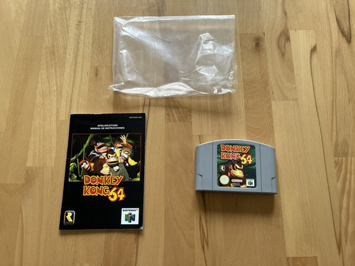N64 spiel donkey kong - donkey,