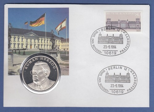 Numisbrief 1994 mit - , medaille