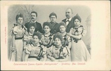 Ansichtskarte Österreichische Damen-Kapelle Gebirgskinder   (Nr.910)