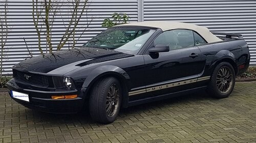 Ford mustang verdeckbezug pvc - verdeckbezug,