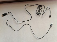 Datenübertragungskabel "MHL-Adapterkabel" schwarz -3 Stecker- 200 cm + Anleitung