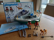Playmobil Harbor Police boat
