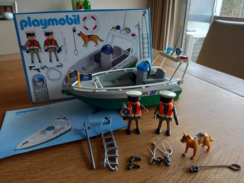 Playmobil harbor police boat - playmobil,