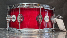 DW Design Snare Drum 14x6" Zoll Cherry Stain Maple / Rullante Ahorn Chrome HW.