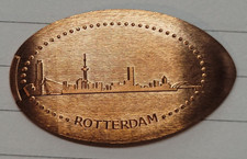 Elongated Coin - Quetschmünze - Rotterdam Skyline - Niederlande - Zuid-Holland
