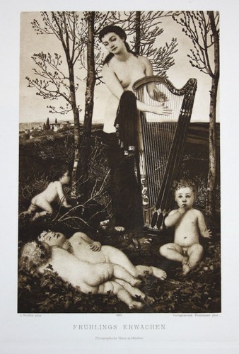 Arnold böcklin frühling - arnold,