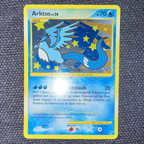 Pokémon tcg arktos 148 147 - pokémon,