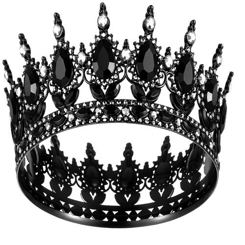 Damen tiara kristall krone - kristall,