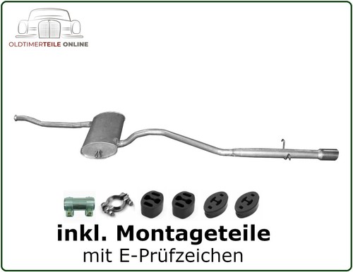 Endschalldämpfer neu für - endschalldämpfer,