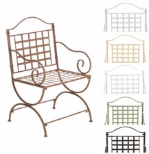 Stuhl Lotta Gartenstuhl Metallstuhl Stuhl Terrassenstuhl Eisen Antik Shabby