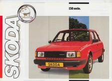 Prospekt brochure skoda 130 - prospekt,
