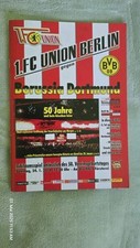 1. FC Union Berlin gegen BVB Jubiläumsspiel Stadionsheft 50. Vereinsgeburtstages