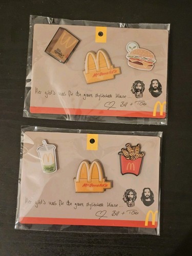 Tokio hotel mcdonalds pins - hotel,