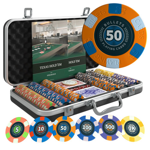 Pokerkoffer mit 300 keramik - 300,