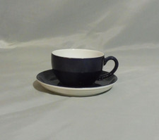 Dibbern blau , Solid Color , Espressotasse Ø 7 cm + Untertasse Ø 11 cm