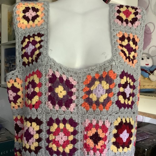 Gehäkelte kleid westen - gehäkelte,