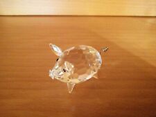 Swarovski Figur Schweinchen Schwein mit Ringelschwanz ** TOP ** Vitrinenstueck 