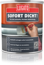 Lugato SOFORT DICHT! 750 ml zur Abdichtung von Leckagen auf dem Dach/Regenrinne