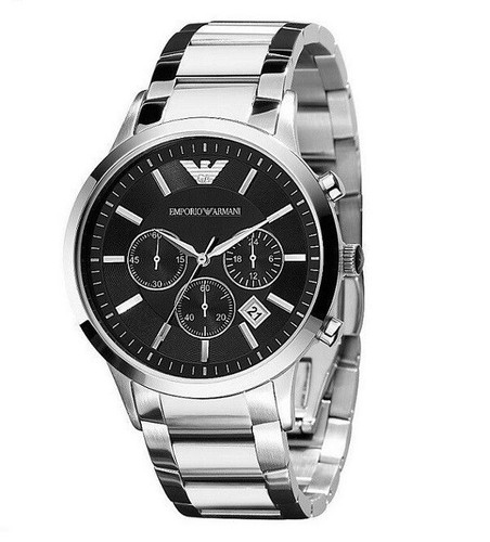 Ar2434 emporio armani - emporio, silber