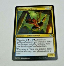 Sammelkarten Karte Creature Vedalken Ninja Deckmaster Magic The Gathering 7354