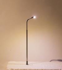 10 LED Straßenlampen H0 für Modellbau warmweiss