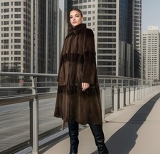 SALE Pelzmantel Nerzmantel