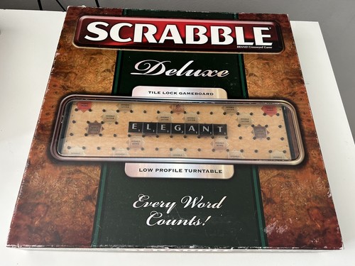 Scrabble deluxe brettspiel - scrabble,