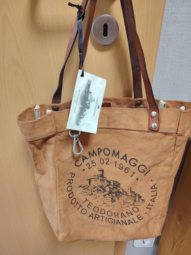 Campomaggi canvas tasche - campomaggi, braun
