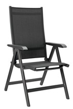 Kettler Basic Plus Klappsessel - anthrazit / anthrazit
