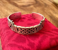 Armreif Armband Drachenköpfe Keltik 925 Sterling Silber 45 Gramm