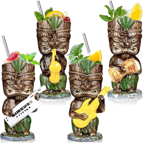 Tiki gläser set - tiki, 4