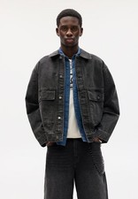 Pull bear jeans jacke - jeans, gr.