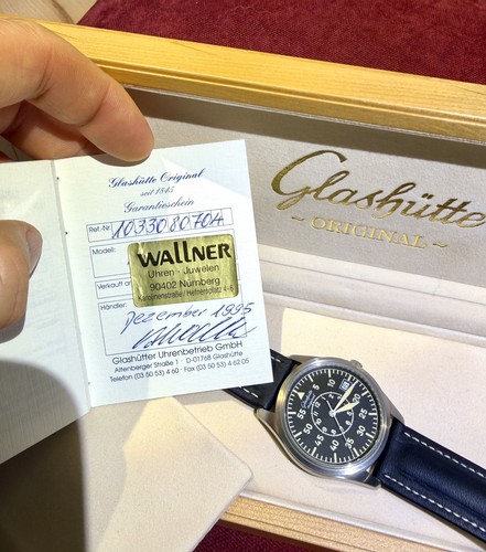Herren armbanduhr glashütte - armbanduhr,