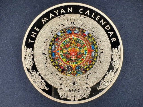 Münze maya kalender - münze, kalender“
