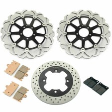 Bremsscheiben Beläge vorne hinten Für Kawasaki Ninja ZX11 ZX1100D ZZR1100 93-01