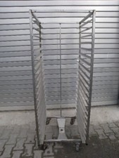 Stikkenwagen / Ofenwagen 20 x 60/80 cm Edelstahl Längseinschub