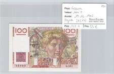 BILLET FRANKREICH - 100 Francs