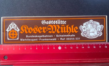 Aufkleber/Sticker: Gaststätte