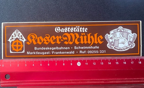 Aufkleber sticker gaststätte - aufkleber/sticker:,