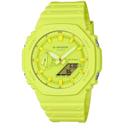 Casio shock gelb unisex - gelb,