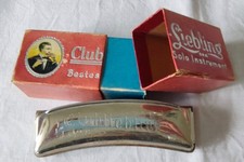 Alte Mundharmonika Club-Siebling DRW Bestes Solo Instrument