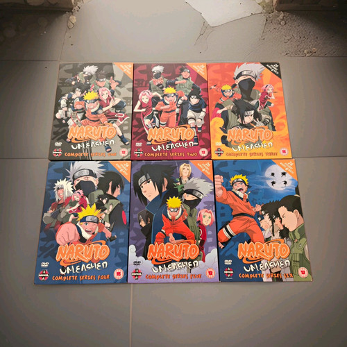 Naruto unleashed dvd series - naruto,