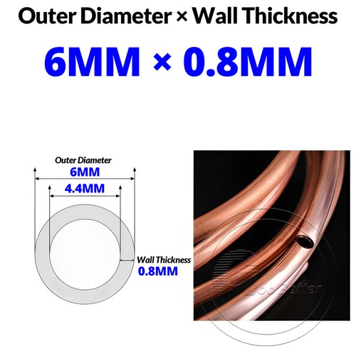 12mm reines kupferrohr - Ø, 2-12mm