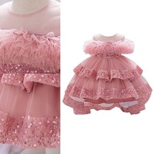 Baby Blumenmädchen Pailletten